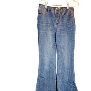 blue flare jeans, Abound, size 28"